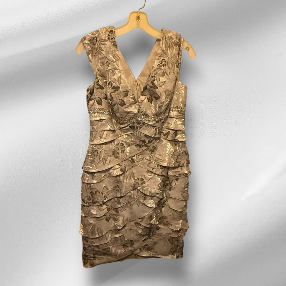Alex Evenings Dress with Rhinestones